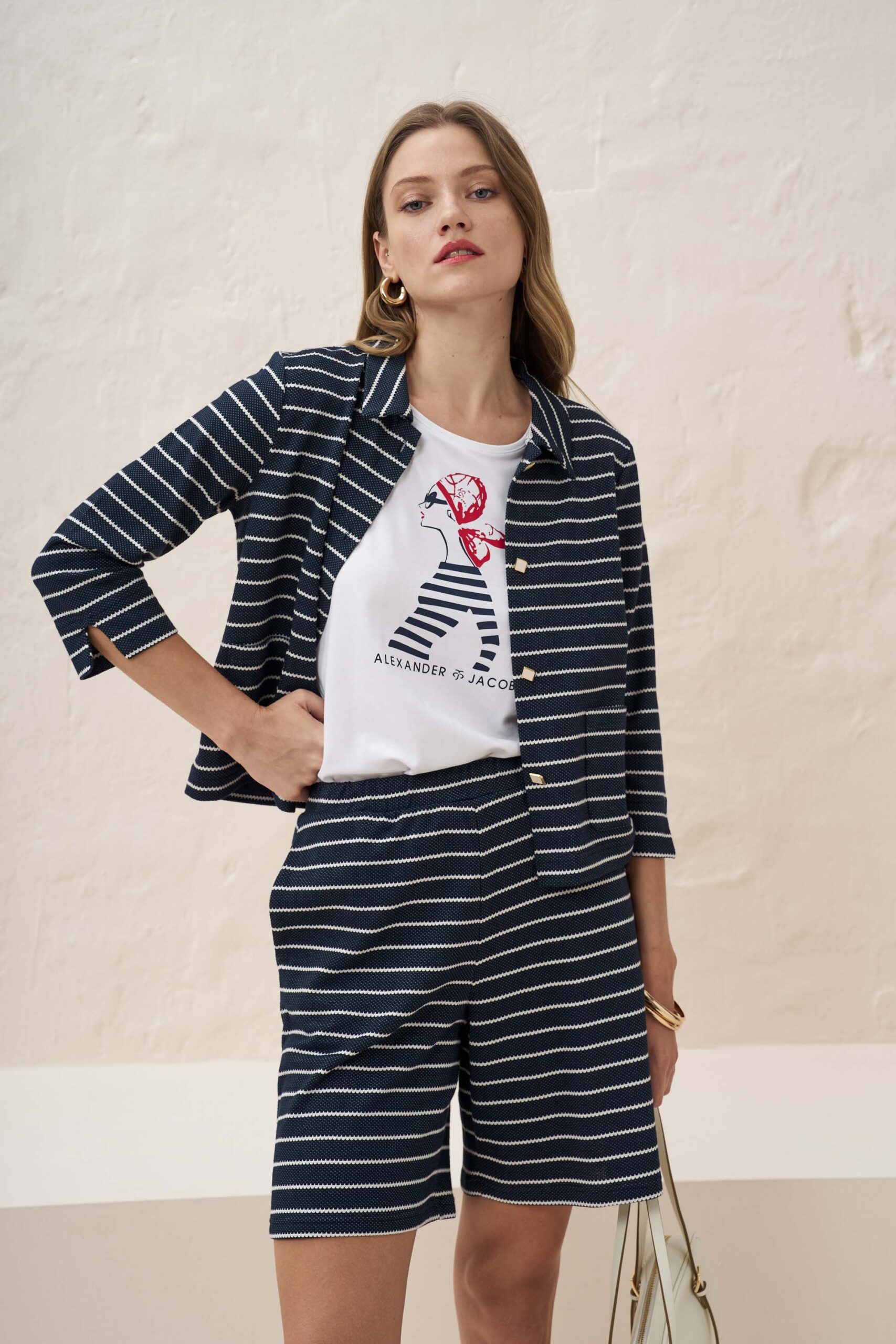 12937 Ζακέτα με γιακά candy ριγέ (1)