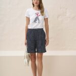 12938 Βερμούδα candy ριγέ με τσέπες (1)