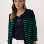 12947 Ζακέτα bubble κολεγίου (1)