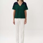 12951 Μπλούζα Ve bubble σε άνετη γραμμή (3)