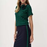 12955 Φούστα με striped ρίγα στο πλάι (3)