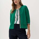 12956 Ζακέτα με αντίθεση striped ρίγα (1)