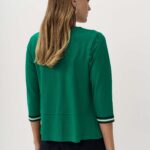 12956 Ζακέτα με αντίθεση striped ρίγα (5)