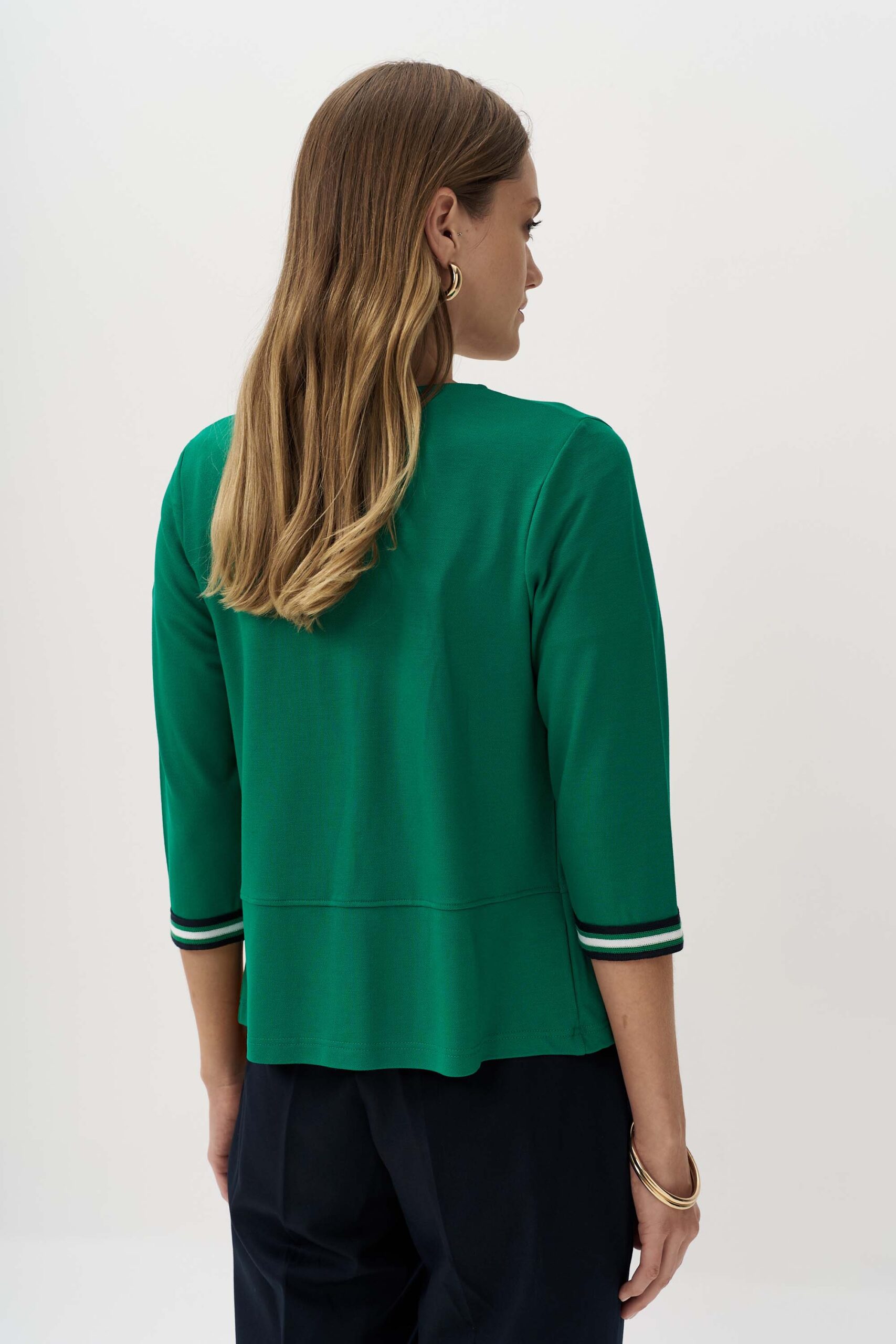 12956 Ζακέτα με αντίθεση striped ρίγα (5)