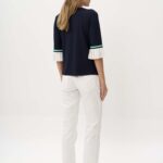 12959 Μπλούζα Ve με πλισέ μανίκι (4)