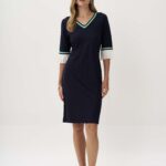 12960 Φόρεμα με πλισέ μανίκι (1)