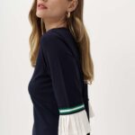 12960 Φόρεμα με πλισέ μανίκι (4)