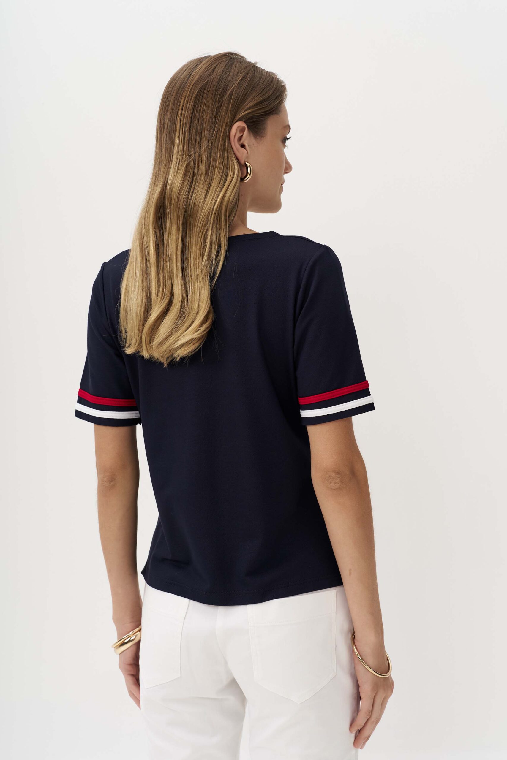 12964 Μπλούζα με contrast λωρίδες (3)