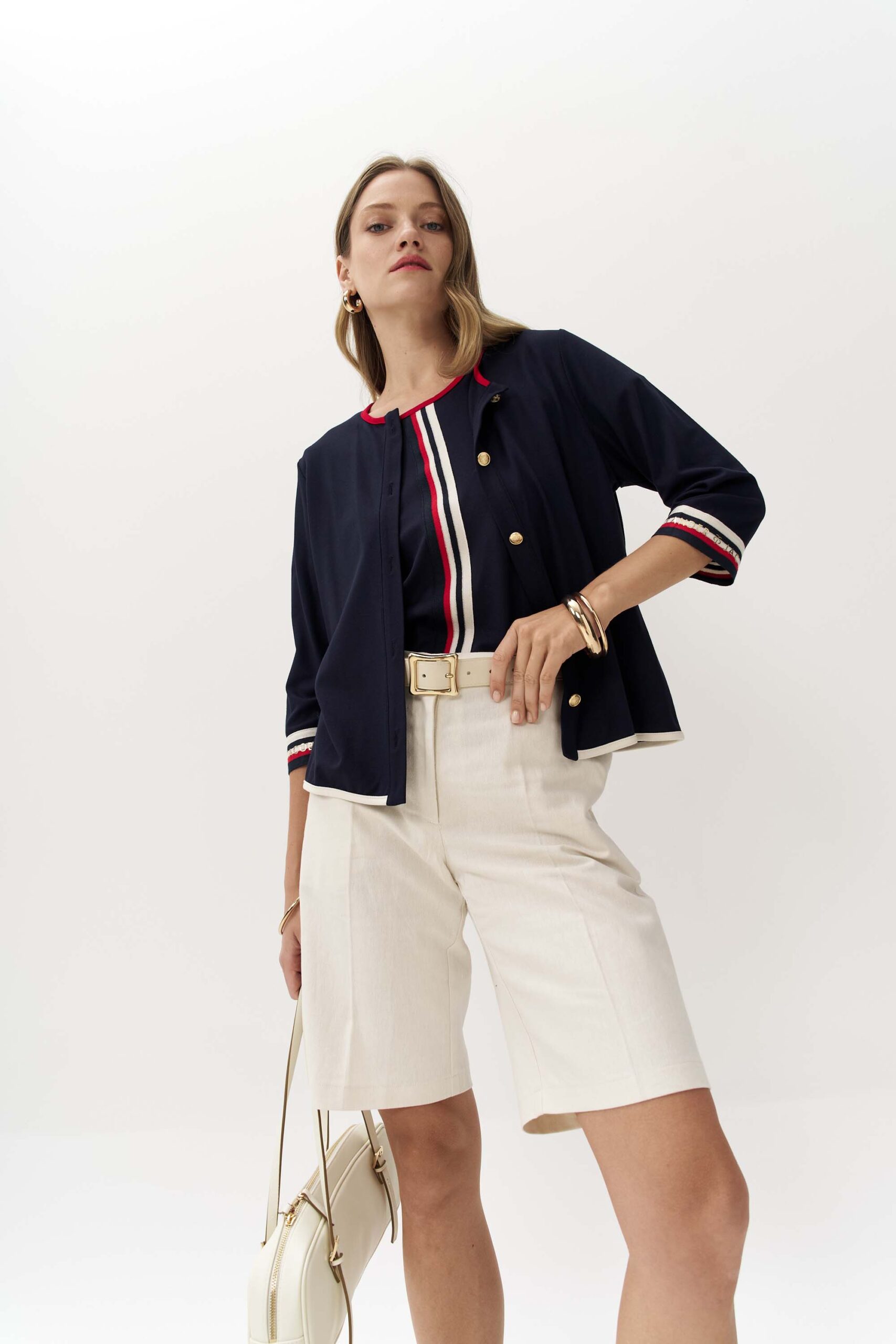 12965 Ζακέτα με τρίχρωμο ριπ αντίθεση (5)