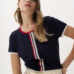 12966 Μπλούζα με τρίχρωμο ριπ εμπρός (7)