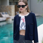 12979 Μπλούζα τύπωμα navy girl (2)