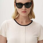 12982 Μπλούζα με πιέτα και δαντέλα (1)