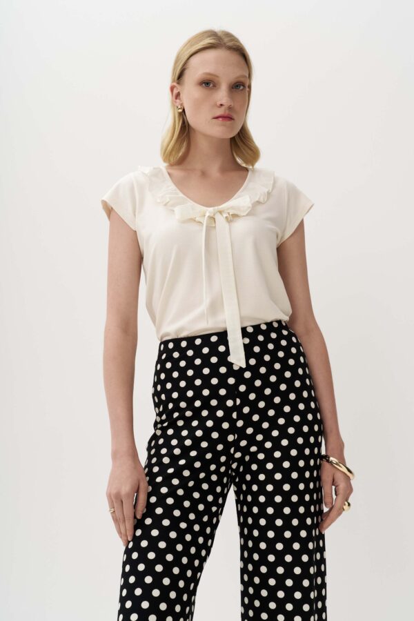 Μπλούζα Ve με βολάν