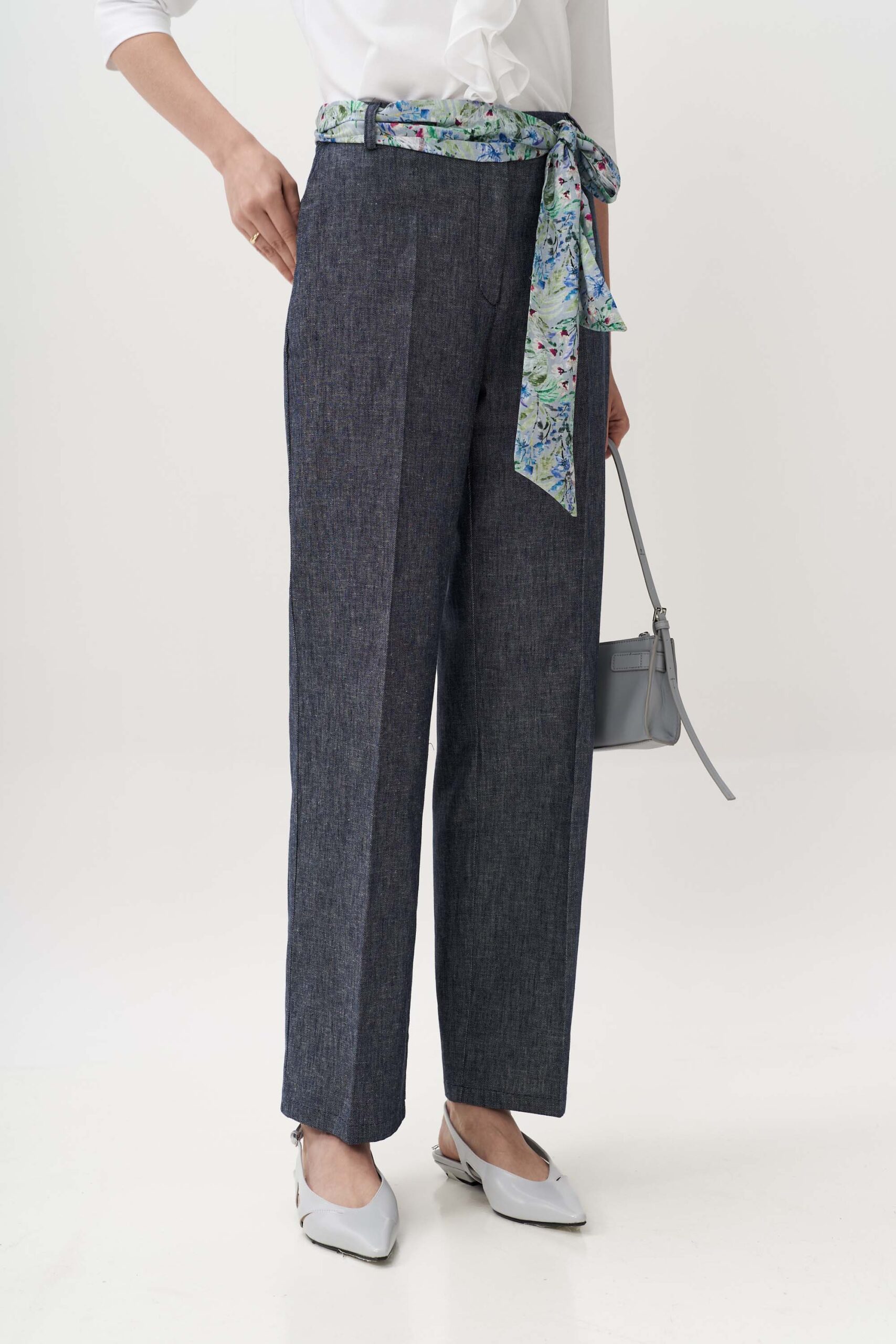 13016 Παντελόνι linen blend (5)