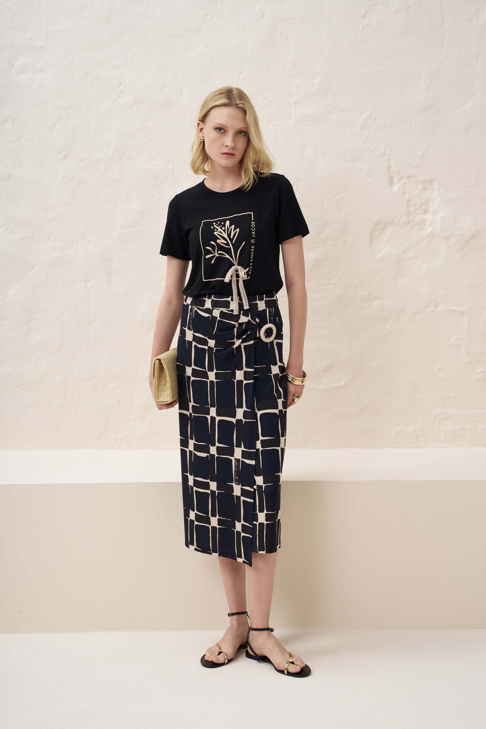 13041 Φούστα wrap τύπωμα cube (1)