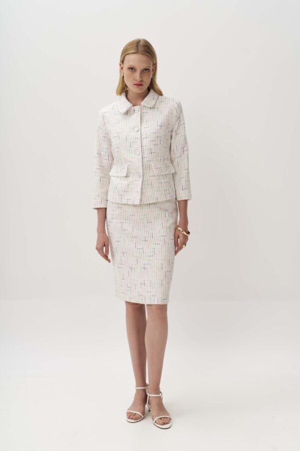 Φούστα tweed multi