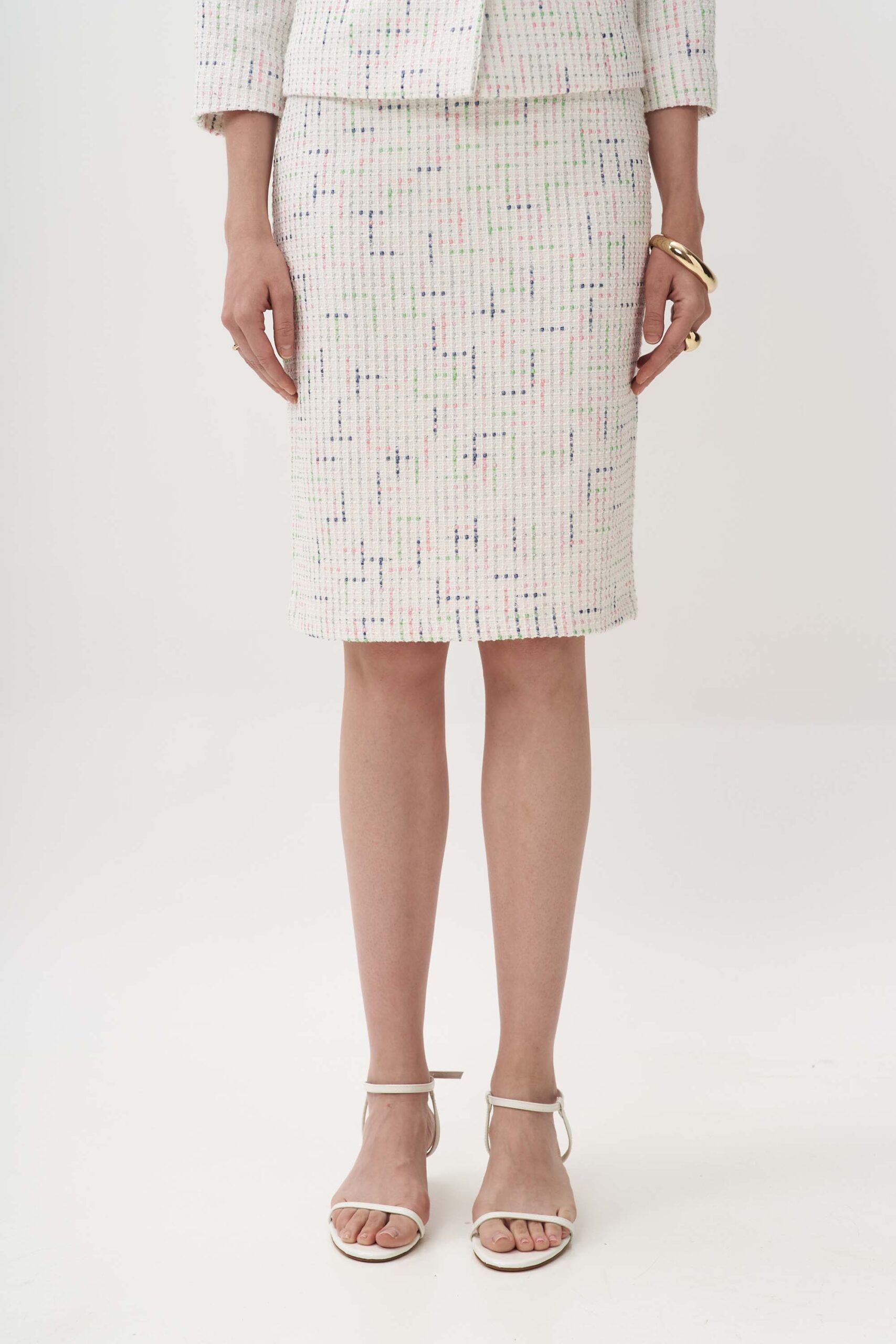 13034 Φούστα tweed multi (2)