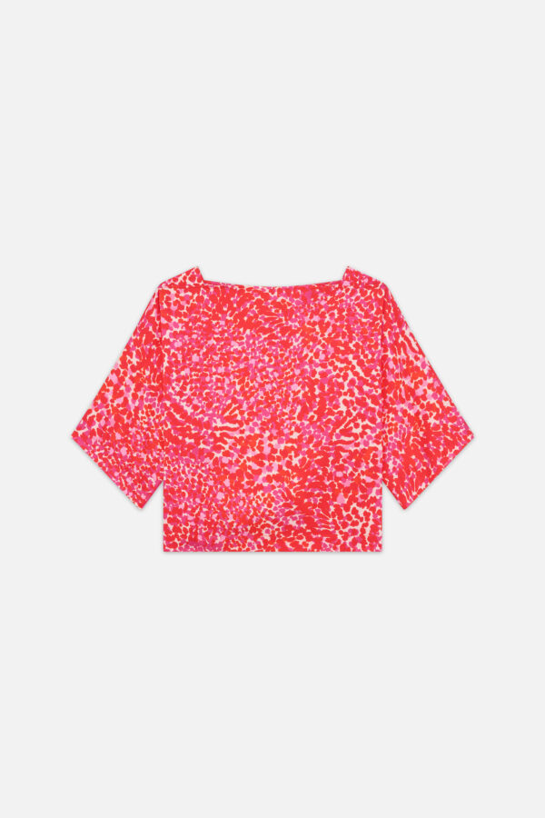 Shirt fuchsia pink woman