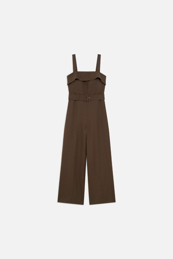 Jumpsuit φόρμα μίξη λινού