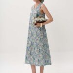 13023 Φόρεμα Ve print garden (2)