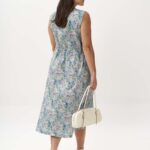 13023 Φόρεμα Ve print garden (3)