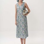 13023 Φόρεμα Ve print garden (5)