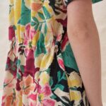 13025 Φόρεμα print fleurs (2)