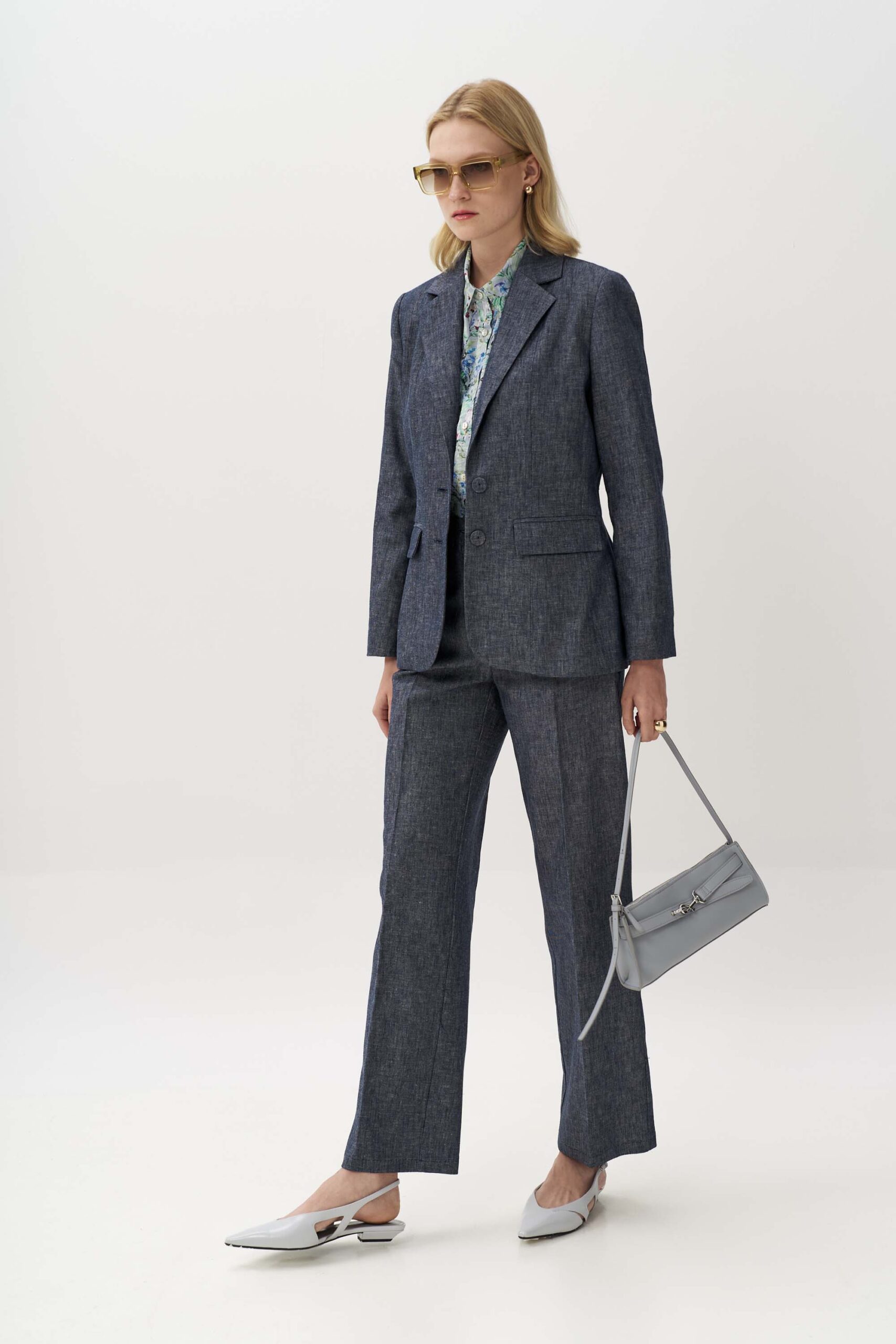 13035 Σακάκι με πέτο linen blend (3)