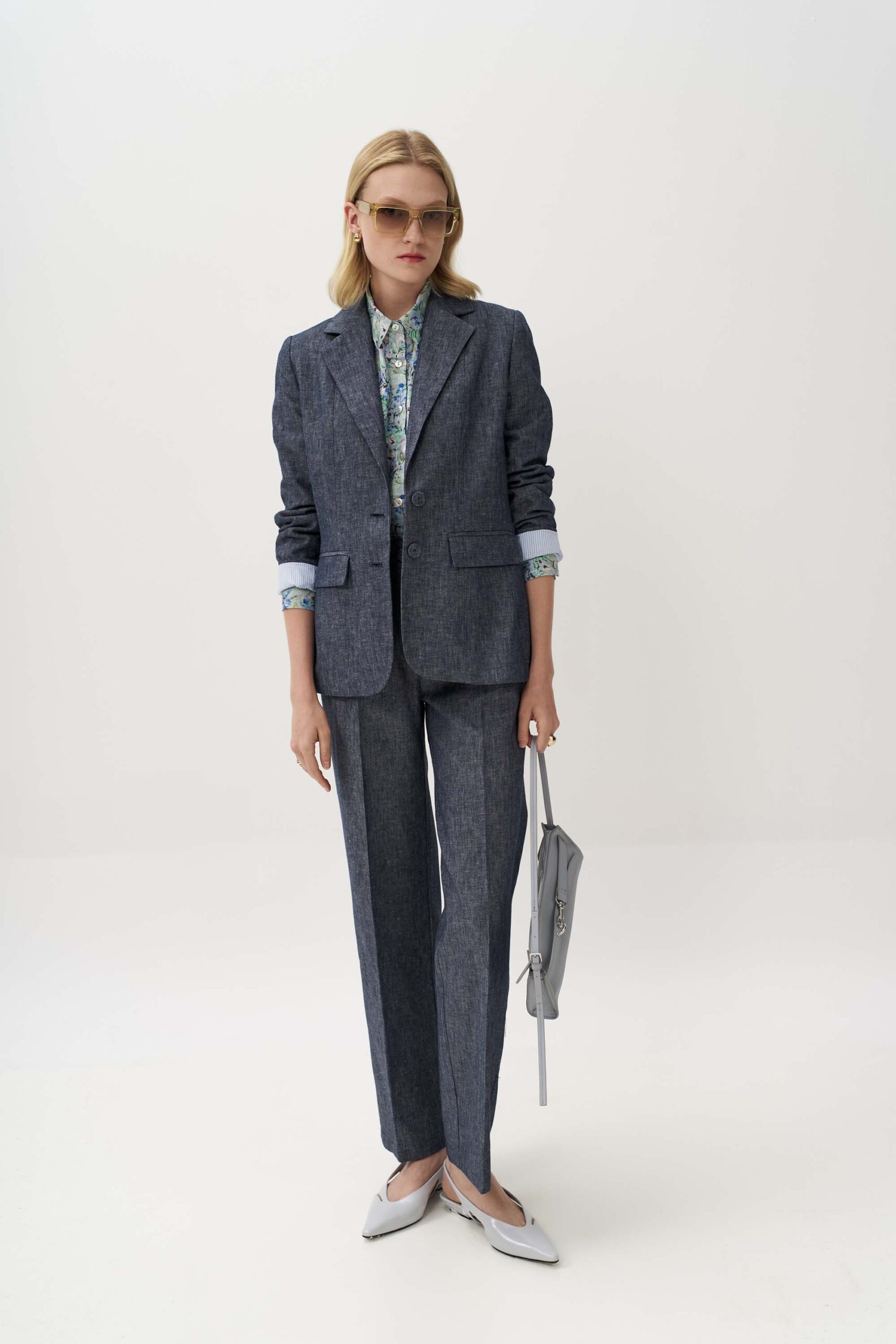 13035 Σακάκι με πέτο linen blend (5)