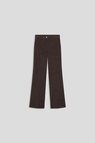 Παντελόνι cotton flared