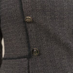 13118 Φόρεμα herringbone με διακοσμητικό mohair ρέλι (3)