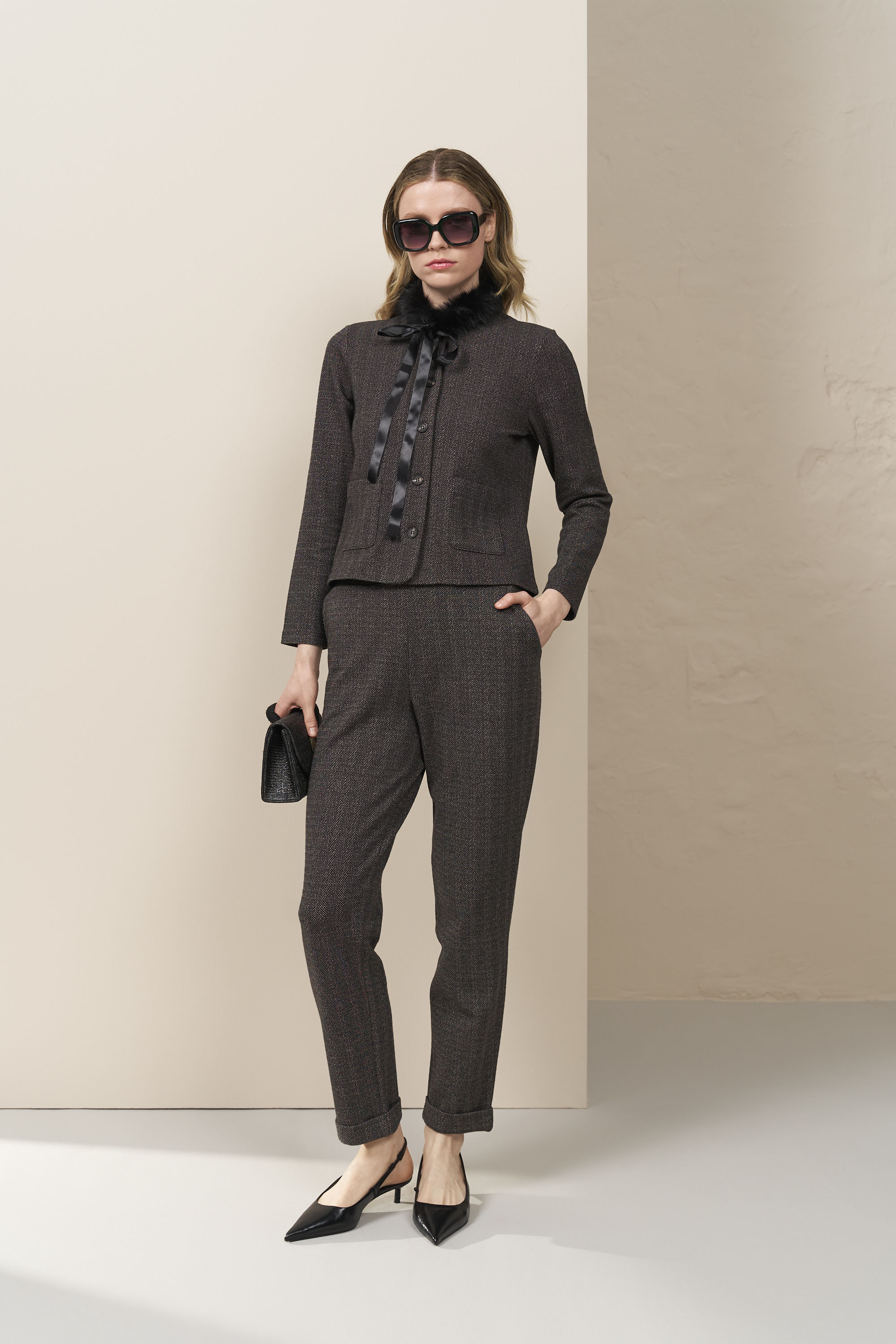 13125 Παντελόνι jogger herringbone (4)