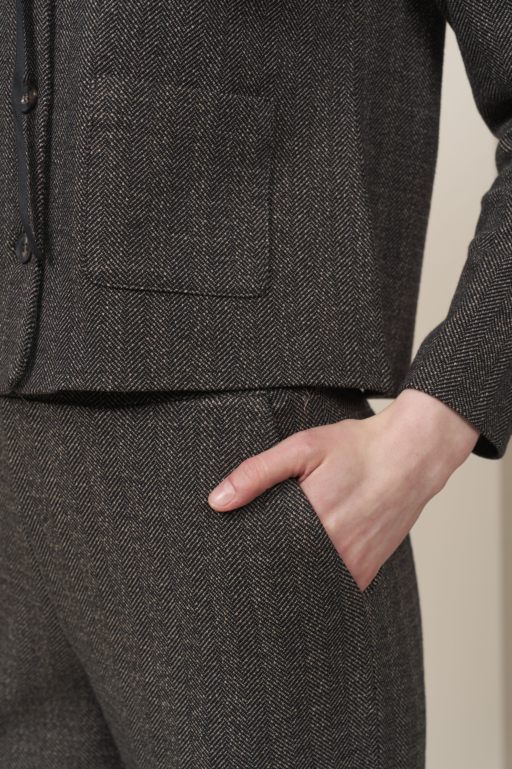 13125 Παντελόνι jogger herringbone (5)