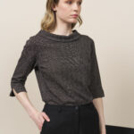 13127 Μπλούζα herringbone με γιακά jackie (1)