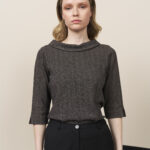 13127 Μπλούζα herringbone με γιακά jackie (4)