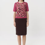 13153 Μπλούζα με συνδυασμό knit (1)