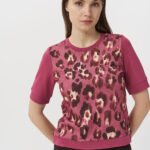 13153 Μπλούζα με συνδυασμό knit (2)
