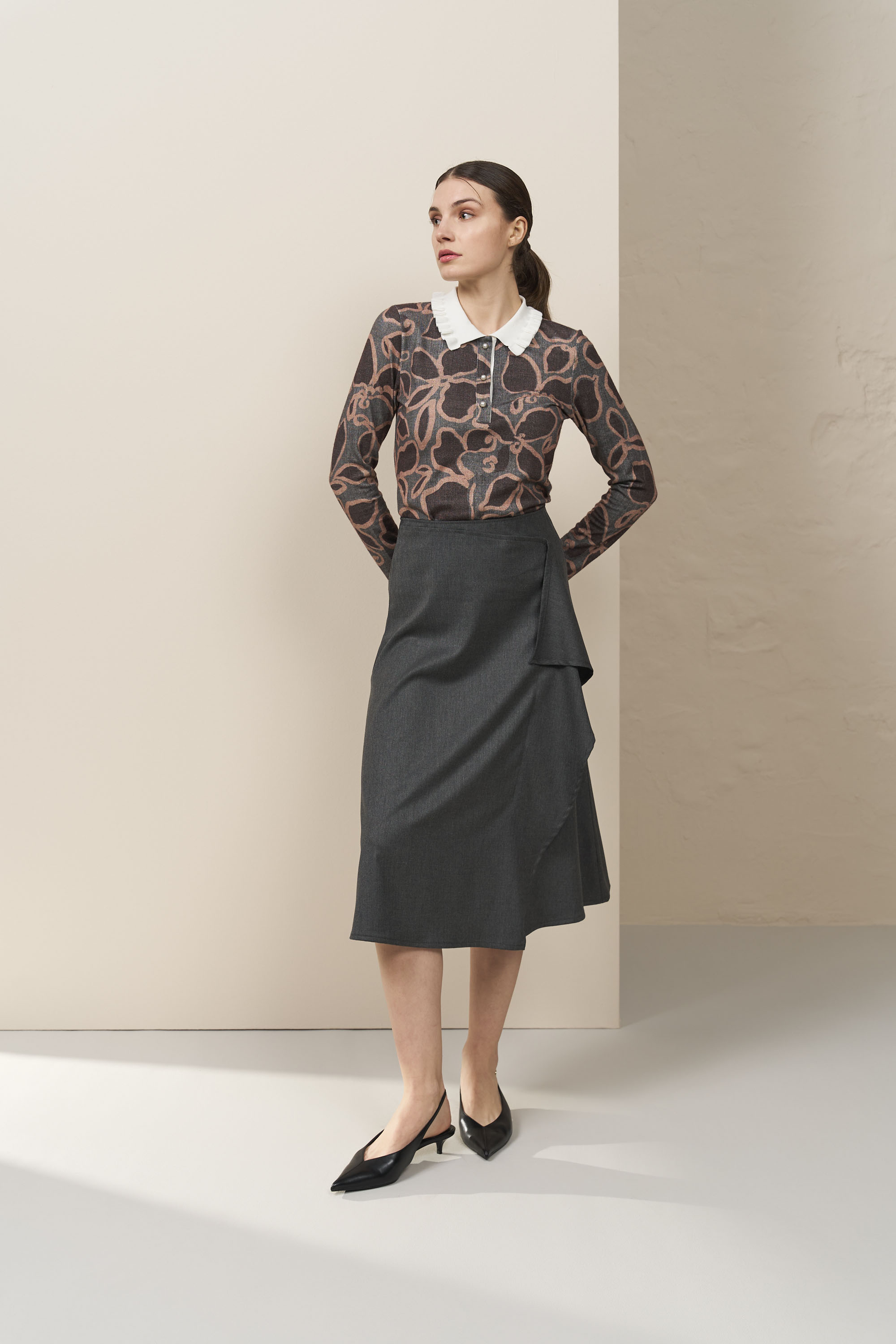 13158 Πόλο ruffle knit (5)