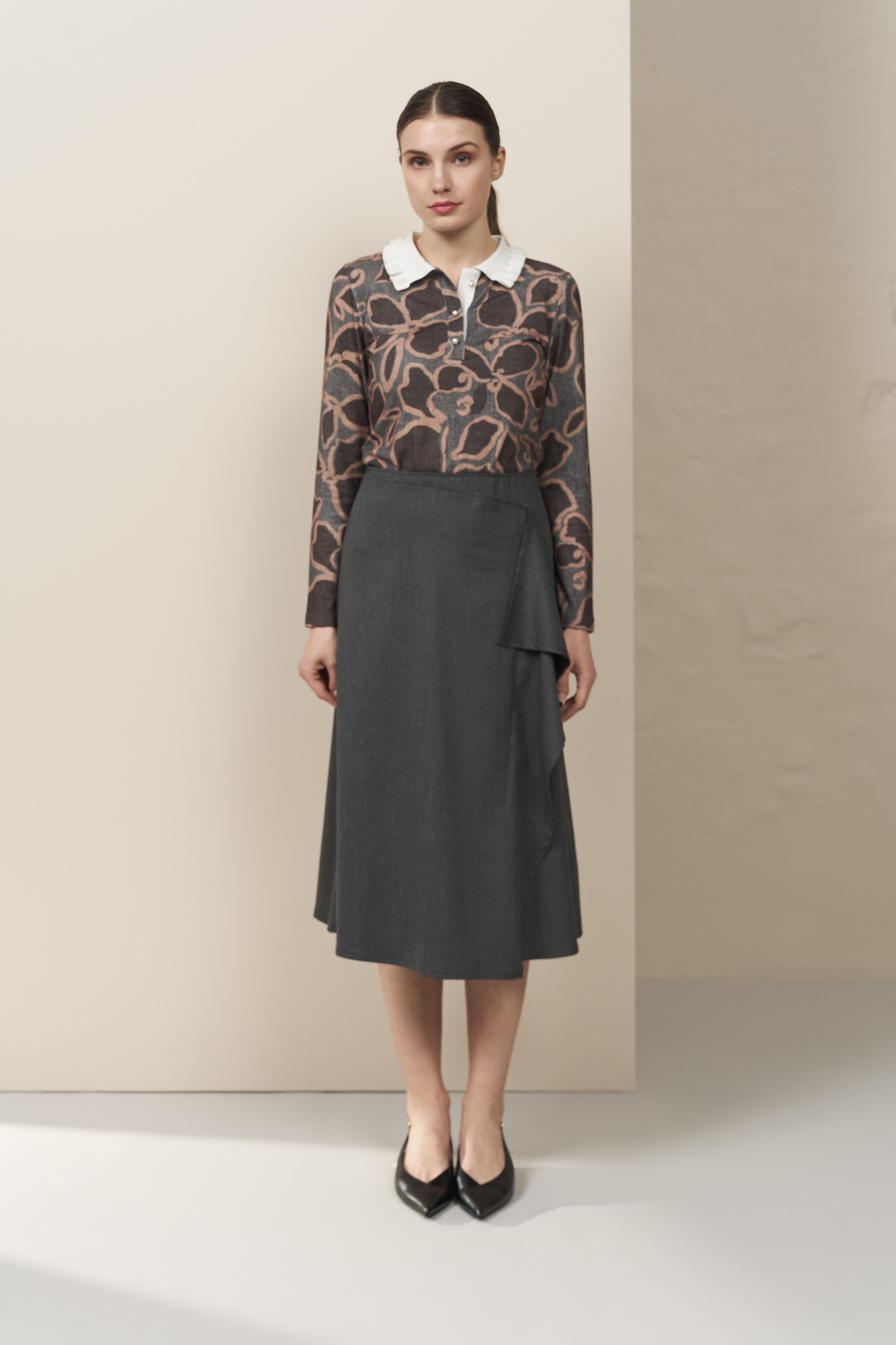 13158 Πόλο ruffle knit (6)