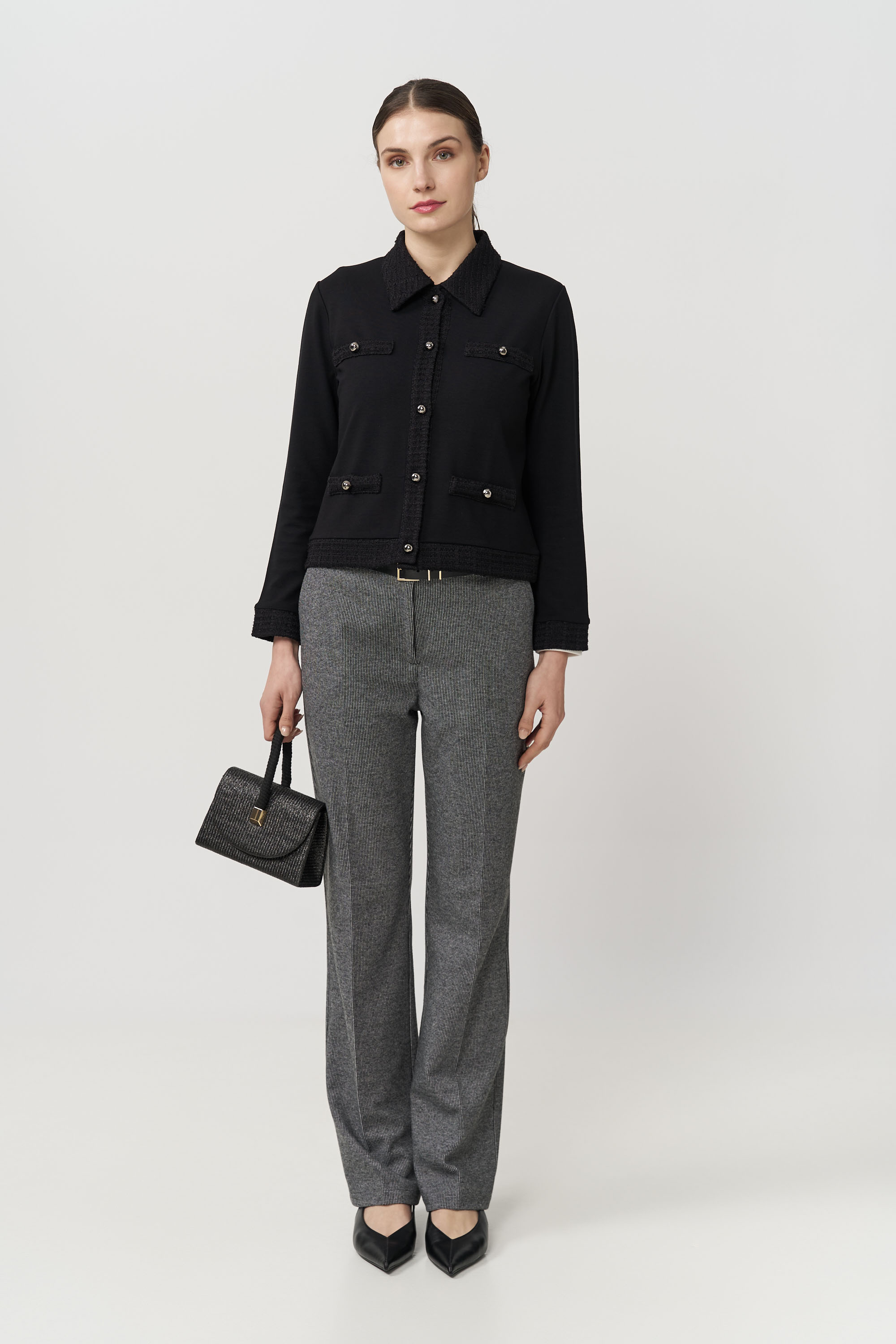 13169 Ζακέτα με contrast tweed (4)