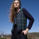 13203 Ζακέτα σε ζακάρ tartan (1)