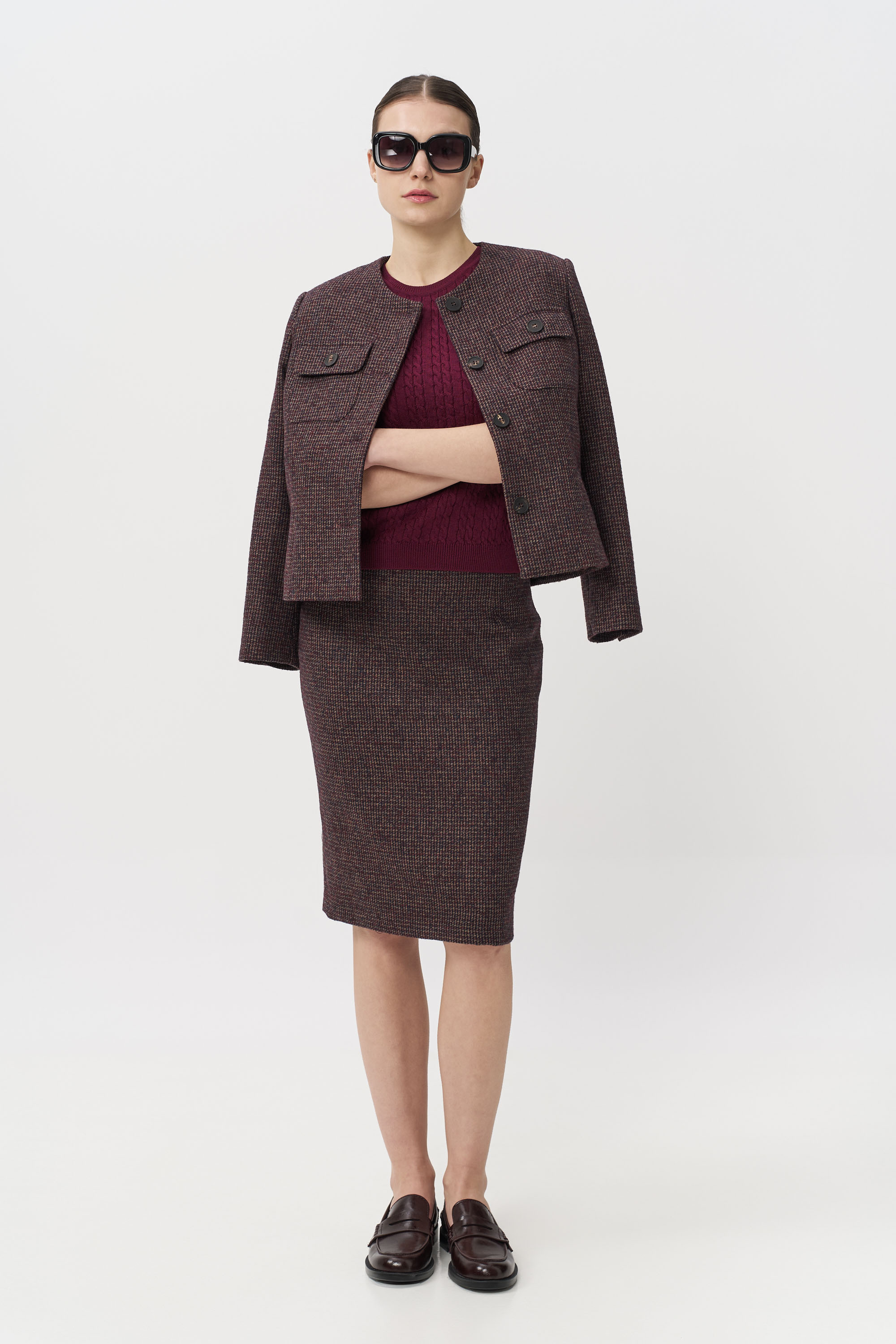 13231 Φούστα wool burgundy (5)