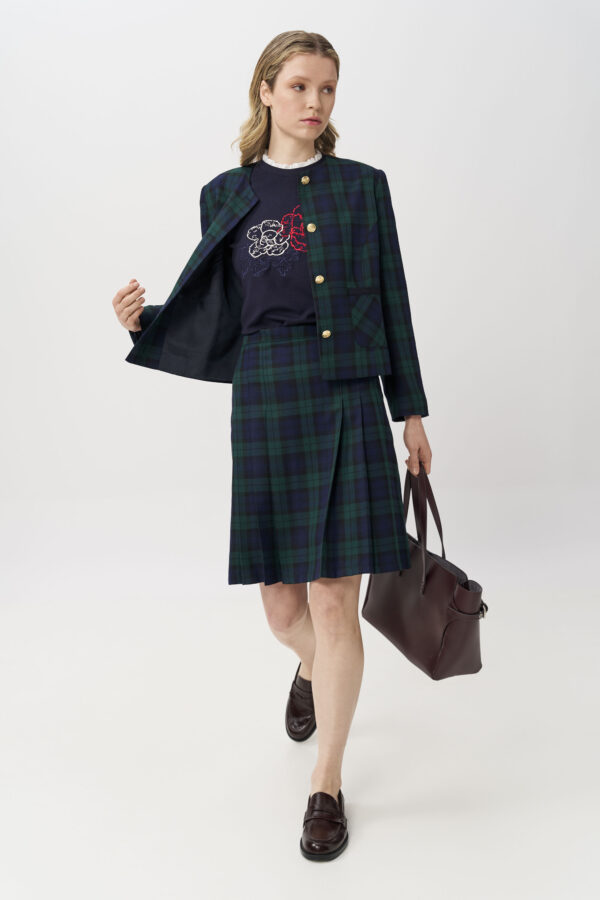 Σακάκι καρώ tartan