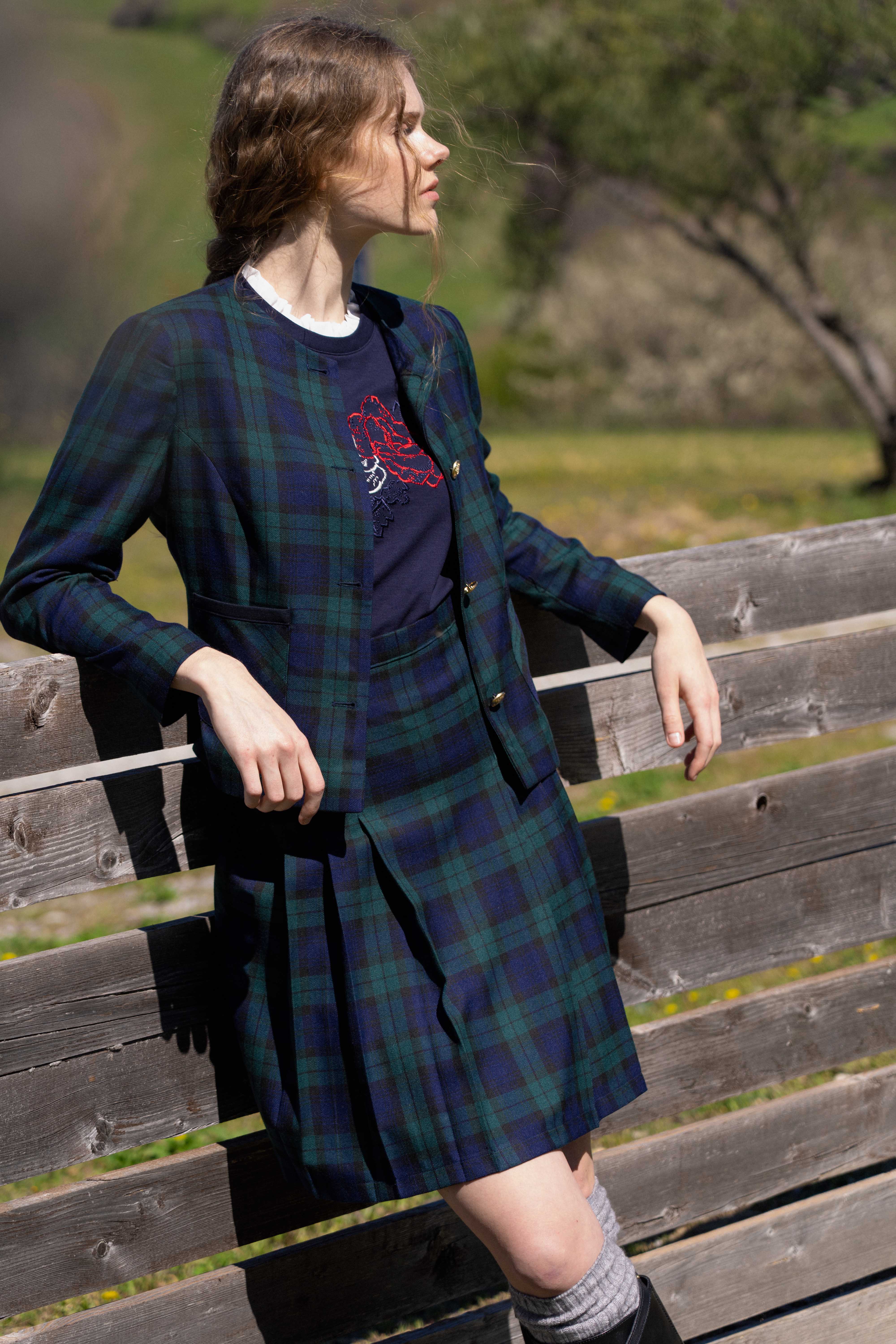 13236 Σακάκι καρώ tartan (2)