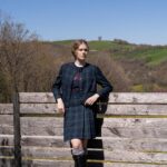 13237 Φούστα καρώ tartan με πιέτες (2)