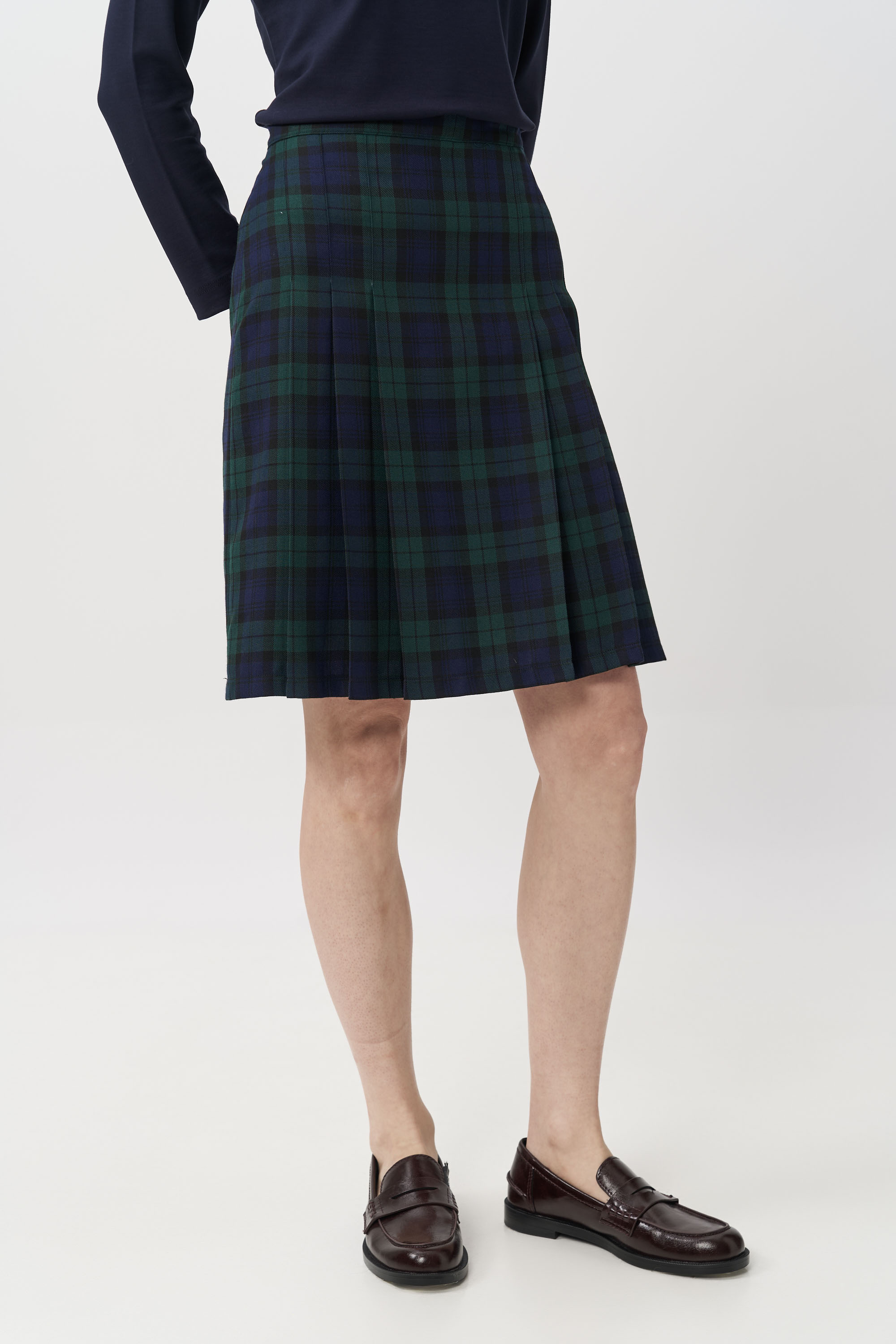 13237 Φούστα καρώ tartan με πιέτες (3)