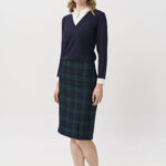 13238 Φούστα ίσια tartan (1Α) (1)